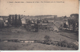Delcampe - USSEL - Faubourg De La Gare - Vue D'ensemble Prise Du Champ Rouge    PRIX FIXE - Ussel