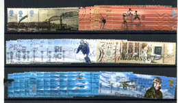 Lot De 6 Timbres En Multiples - Pour étude - Used Stamps