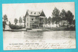 * Overmere Donk - Overmeire Donck (Berlare) * Lac Overmeire Donck, Chalet Prince Albert, Royalty, Vijver, étang, Old - Berlare