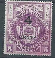 Borneo Du Nord - Yvert N° 96 (*) Neuf Sans Gomme - AE 18618 - Bornéo Du Nord (...-1963)