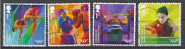 GROSSBRITANNIEN GRANDE BRETAGNE GB 2022 BIRMINGHAM COMMONWEALTH GAMES SET1 4V USED SG 4692-5 MI 5015-8 YT 5406-9 SN 4257 - Gebraucht