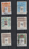 Hongrie 1994- 1996 - 1998 Handicrafts  Lot De 6 Timbres - Usado