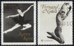 Canada 2021 Yv. N°3759 & 3760 - Fernand Nault & Karen Kain - Oblitéré - Usati