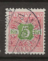 1907 USED Danmark Avisporto 9 - Paquetes Postales