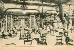 Bordeaux * 1908 * Hôtel Restaurant Du CHAPON FIN * Commerce - Bordeaux