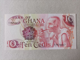 Billete De GHANA De 10 Cedis, Año 1978, UNC - Ghana