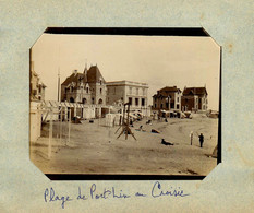 Le Croisic * Port Lin * VILLAS * Photo Albuminée Circa 1900 Format 12x9cm - Le Croisic