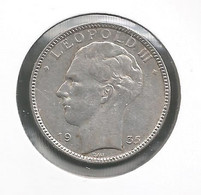 LEOPOLD III * 20 Frank 1935 Frans/vlaams  Pos.A * Nr 12116 - 20 Francs