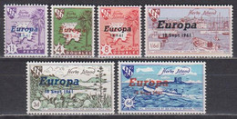 GB-Lokalpost, Herm, Europa'61 , Xx  (CH 526) - Ohne Zuordnung