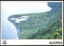 Portugal Entier Postal Açores S. Jorge Ile Volcanique Fajã Dos Cubres Oiseau Azores Stationery Volcanic Island Bird - Volcans