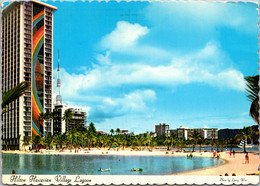 Hawaii Honolulu Hilton Hawaiian Village Lagoon 1974 - Honolulu