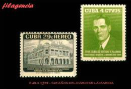 CUBA MINT. 1958-04 125 ANIVERSARIO DEL DIARIO DE LA MARINA - Nuevos