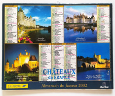 Calendrier La Poste - Almanach PTT 2002 - Seine Maritime - L'Euro - Grand Format : 2001-...