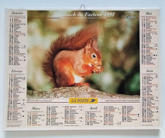 Calendrier La Poste - Almanach PTT 1997 - Bouches Du Rhône - Grand Format : 1991-00