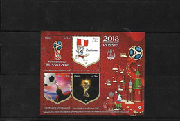 PERU, 2018, SOCCER WORLD CUP, RUSSIA,  M/S,  MNH** - 2018 – Russland