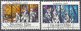 Iceland Island 1987. Mi.Nr. 665-666, Used O - Oblitérés