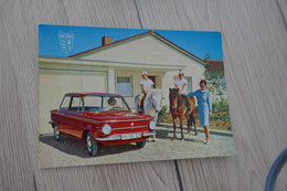 CPA GF PUB Auto NSU Sport Prinz 4 Garage Du Gard Lès Alais - Autres & Non Classés