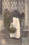 CPA Colorisée - Folklore - GB 205 - TOURANGELLE Avec Panier De Légumes - Costumes