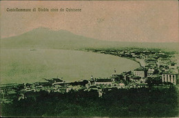 CASTELLAMMARE DI STABIA - VISTA DA QUISISANA - EDIZIONE A.D.V. - SPEDITA 1920 (13906) - Castellammare Di Stabia