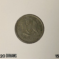 Libya - 20 Dirham AH1395- 1975, KM# 15 (#1488) - Libyen