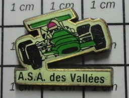 1315a Pin's Pins / Beau Et Rare / SPORTS / AUTOMOBILE F1 ASA DES VALLEES - Car Racing - F1