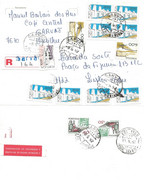 TIMBRES - STAMPS - FRANCOBOLLI - MARCOPHILIE - LETTRE RECOMMANDÉ - PORTUGAL - TIMBRES DIVERS - Briefe U. Dokumente