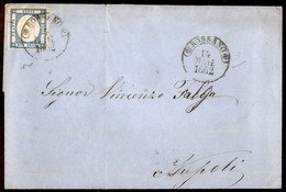 Antichi Stati Italiani - Province Napoletane - Annullamenti - Rossano - 2 Grana (20) Su Lettera Per Napoli Del 14.5.1862 - Autres & Non Classés