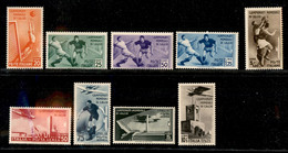 Regno - Vittorio Emanuele III - 1934 - Calcio (357/361 + Aerea 69/72) - Emissione Completa - Gomma Integra - Other & Unclassified