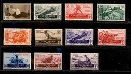 Regno - Vittorio Emanuele III - 1934 - Medaglie Al Valore (366/376+74/82 Aerea) - Emissione Completa - Gomma Integra - Other & Unclassified