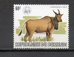 BURUNDI N° 872   NEUF SANS CHARNIERE COTE  100.00€   ANIMAUX FAUNE  VOIR DESCRIPTION - Ungebraucht