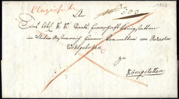 Cover 1822, Lettera Da Verona Del Settembre A Königsstetten - Lombardo-Vénétie