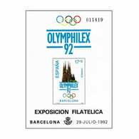 P0026# España 1992. PA. Olymphilex '92 (M) - ED 26 - Probe- Und Nachdrucke