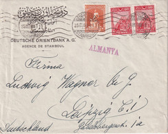 TURQUIE LETTRE DE STAMBOUL 1928 - Cartas & Documentos