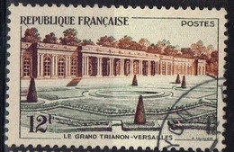 FR VAR 59 - FRANCE N° 1059 Obl. Variété Pelouse Grise Au Lieu De Vert - Usados