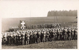 Militaria  - Schweiz Armee - Armée Suisse -  Messe En Campagne Culte Soldats - Sonstige & Ohne Zuordnung