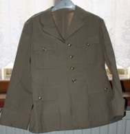 Vareuse été Beige époque Algérie - Uniformen