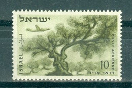 ISRAËL - P.A. N°9** MNH LUXE SCAN DU VERSO. Vues Diverses. Sans Tabs. - Posta Aerea