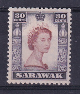 Sarawak: 1955/59   QE II - Pictorial   SG198     30c      MH - Sarawak (...-1963)