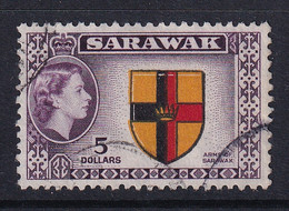 Sarawak: 1955/59   QE II - Pictorial   SG202     $5      Used - Sarawak (...-1963)