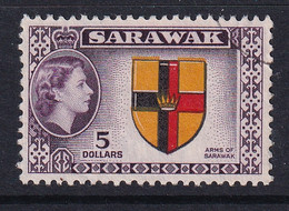 Sarawak: 1955/59   QE II - Pictorial   SG202     $5      Used - Sarawak (...-1963)