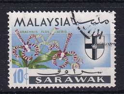 Sarawak: 1965   Flowers  SG216     10c     Used - Sarawak (...-1963)