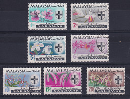 Sarawak: 1965   Flowers Set     Used - Sarawak (...-1963)