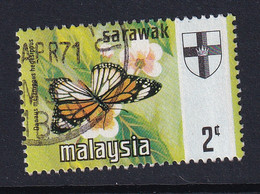 Sarawak: 1971   Butterflies  SG220    2c     Used - Sarawak (...-1963)