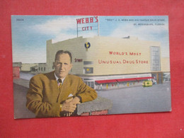 "Doc"J.E. Webb & His Famous Drug Store.  St Petersburg  Florida > St Petersburg      Ref 5869 - St Petersburg