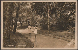 Camp Woods, Bournville, Warwickshire, 1922 - OW Evans RP Postcard - Birmingham