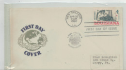 Etats-Unis - "Sesquicentenaire De L'Etat De La Louisiane Dans L'Union" - 1er Jour N° 730 Du 9 Avril 1962 - Autres & Non Classés