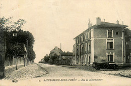 St Brice Sous Forêt * Rue De Montmorency * Automobile Ancienne - Saint-Brice-sous-Forêt