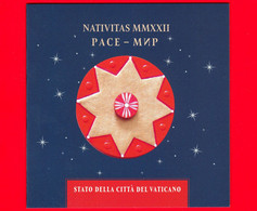 Nuovo - MNH - VATICANO - 2022 - Santo Natale MMXXII – Libretto - Stella - Colomba - Pace - 4.90 - Postzegelboekjes