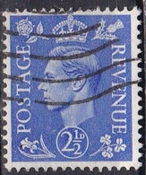 Gran Bretagna, 1937/39 - 2 1/2p George VI - Nr.239 Usato° - Gebraucht