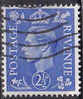Gran Bretagna, 1937/39 - 2 1/2p George VI - Nr.239 Usato° - Usados